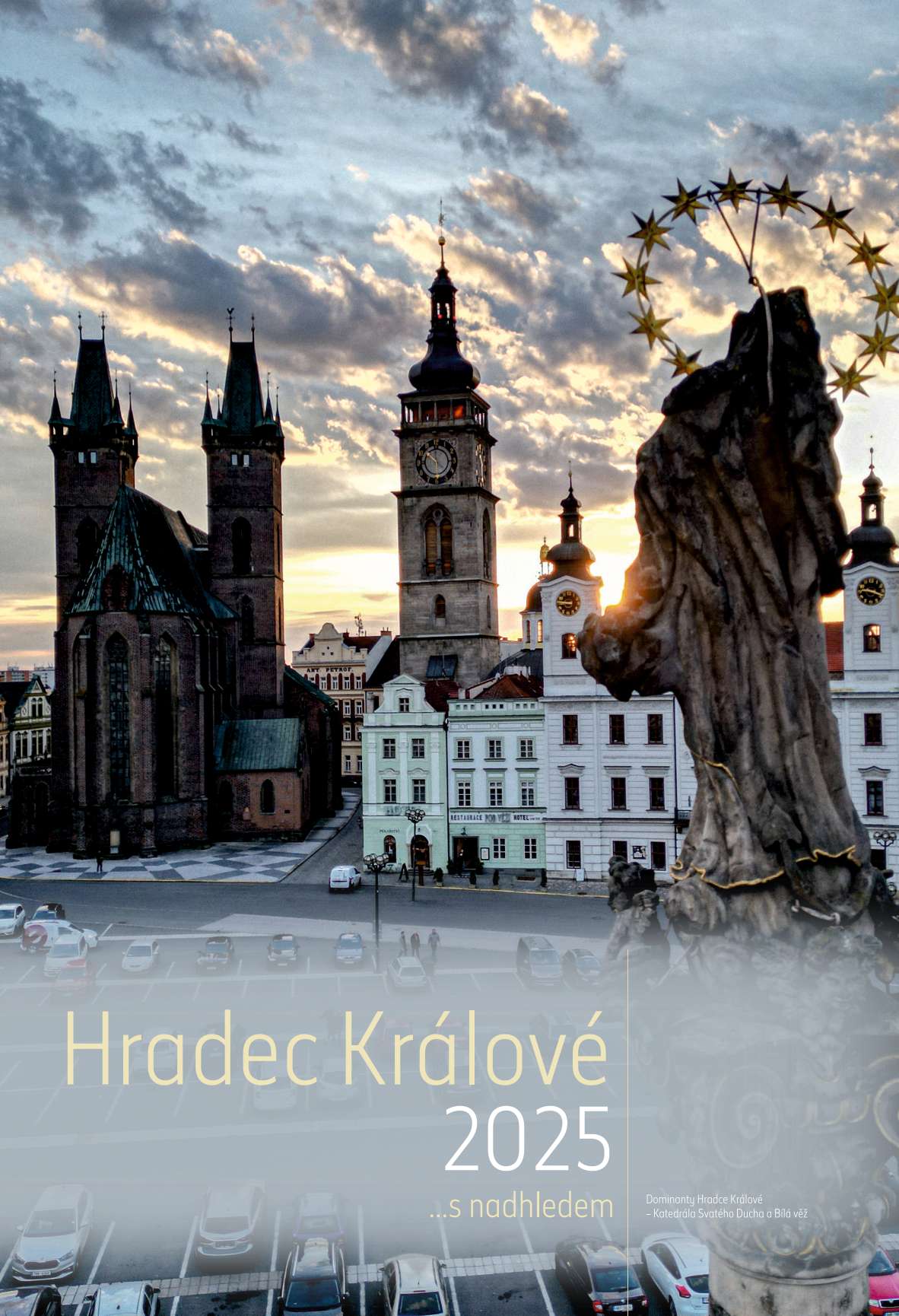 Nástěnný kalendář Hradec Králové 2025
